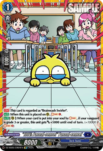 "100% Pascal-sensei" Pascal-sensei (DZ-SS05/CR04EN) [CoroCoro Start Deck Pack]