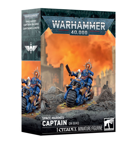 [Warhammer 40,000] Space Marines: Captain on Bike