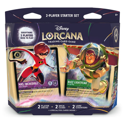 [Disney Lorcana TCG] Wilds Unknown - Two-Player Deck - Elastigirl and Buzz Lightyear (EN)