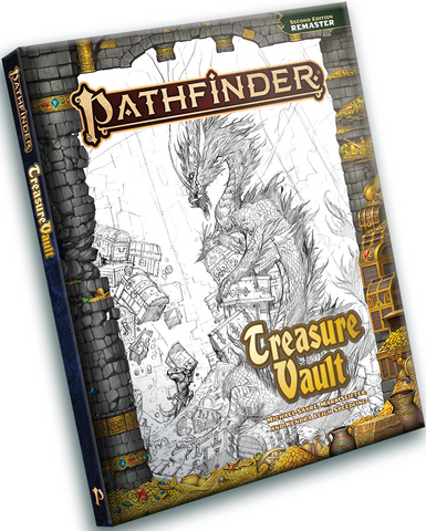 Pathfinder RPG 2E: Treasure Vault Remastered Sketch Cover Edition