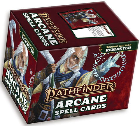 Pathfinder RPG 2E: Spell Cards - Arcane Remaster (VO)